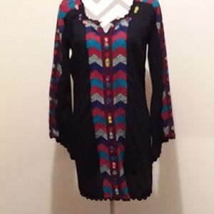 Free People Embroidered Tunic